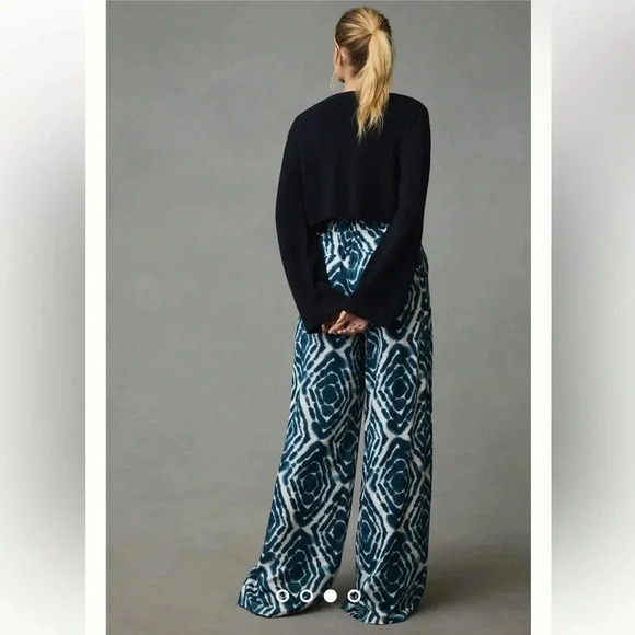 NWT Scotch & Soda Eleni High-Waisted Wide-Leg Pants Size Large - Picture 4 of 17